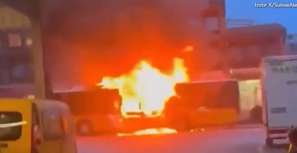 Švajcarska: Požar u autobusu, najmanje šest ljudi poginulo