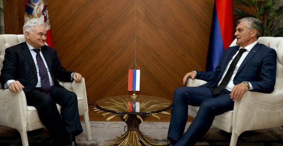Karan srdačno sa ambasadorom Njemačke u Banjaluci