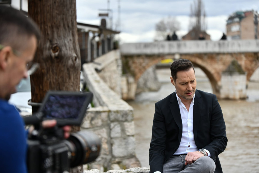 Peđa Jovanović snimao spot na ulicama Sarajeva