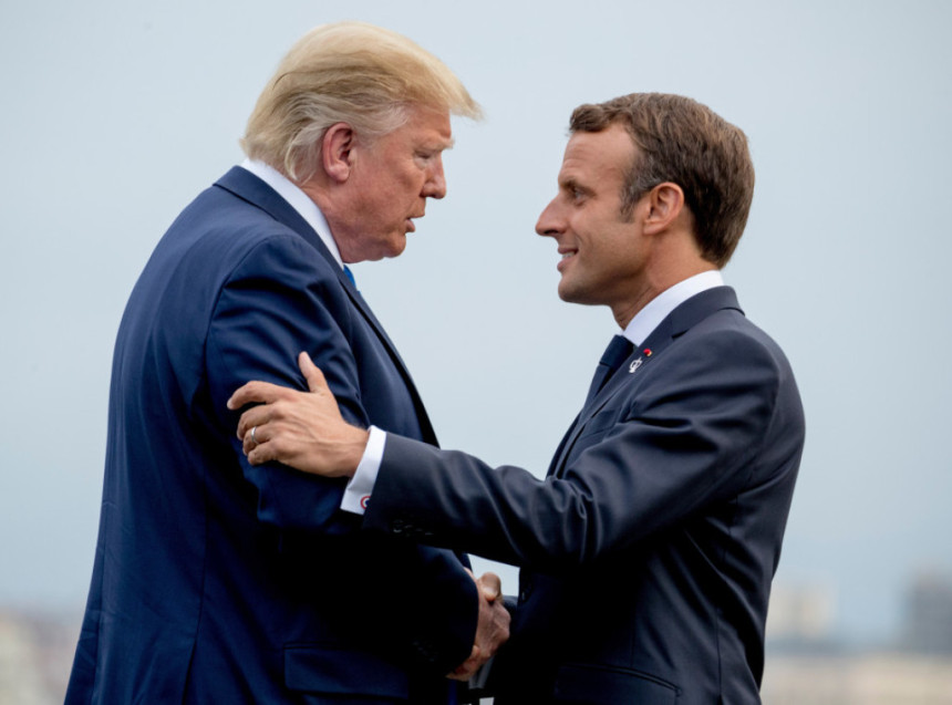 Макрон одбацио Трампове коментаре као непримјерене