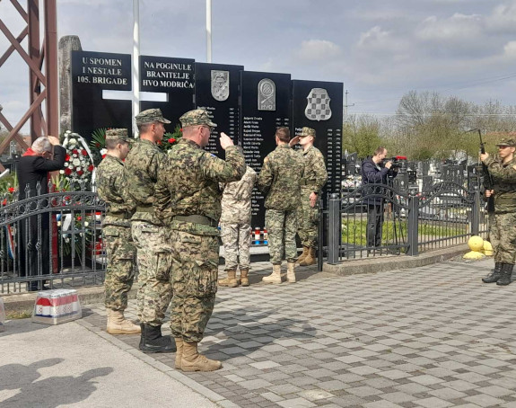 Modriča: Godišnjica osnivanja 105. brigade HVO