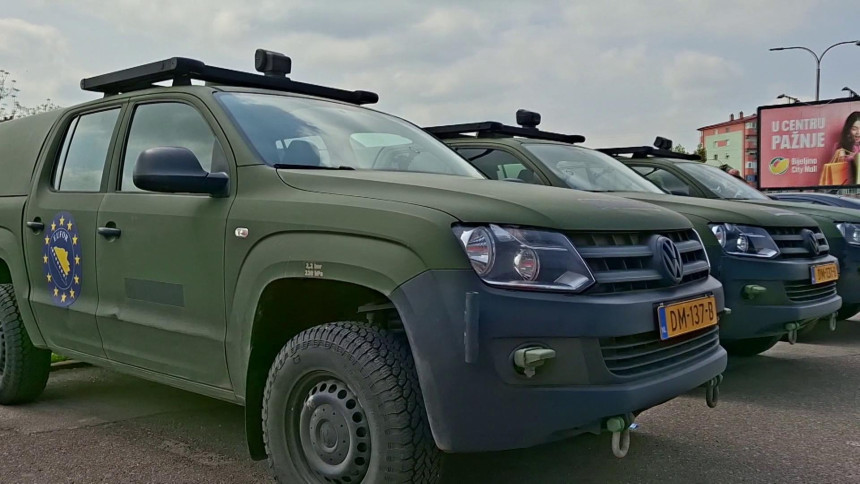 Припадници ЕУФОР-а примјећени на улицама Бијељине