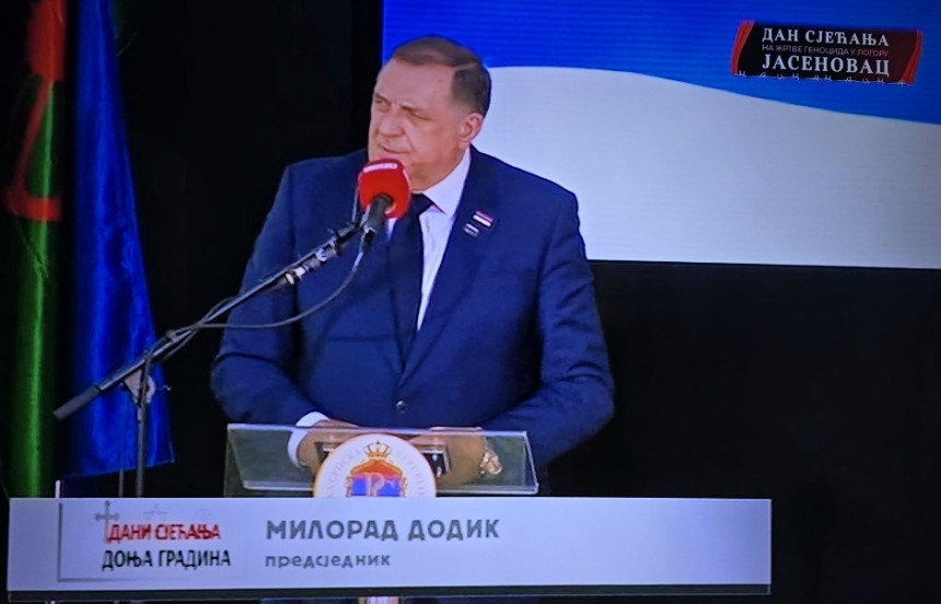 Predstavljajući se lažno, Dodik zloupotrijebio komemorativni skup posvećen genocidu u Jasenovcu
