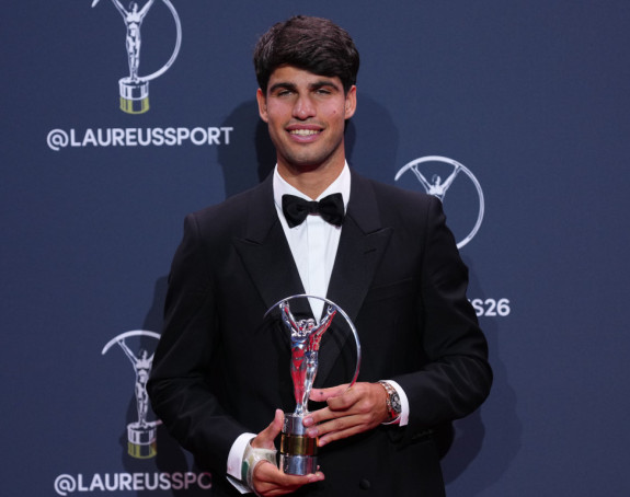 Teniser Karlos Alkaraz najbolji sportista svijeta