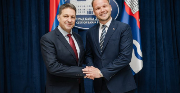 Stanivuković ugostio Bibasa: Pokazao mu brojne projekte