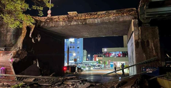 Obrušio se most na prelazu Gradiška, saobraćaj blokiran
