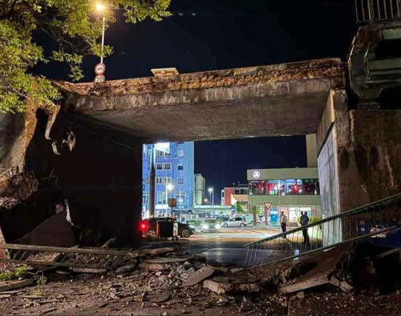 Obrušio se most na prelazu Gradiška, saobraćaj blokiran