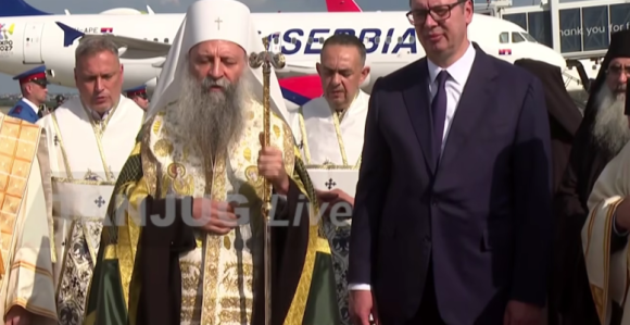 Časni Pojas Presvete Bogorodice stigao u Beograd
