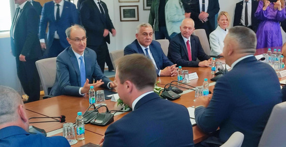 Sastanak premijera Srbije i Republike Srpske u Trebinju