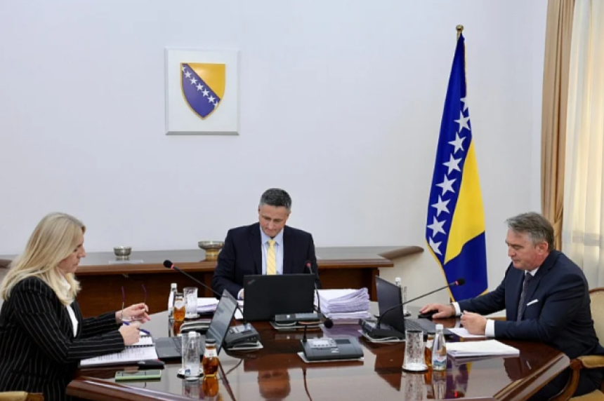 Predsjedništvo BiH odbilo prijedlog budžeta BiH za 2026.
