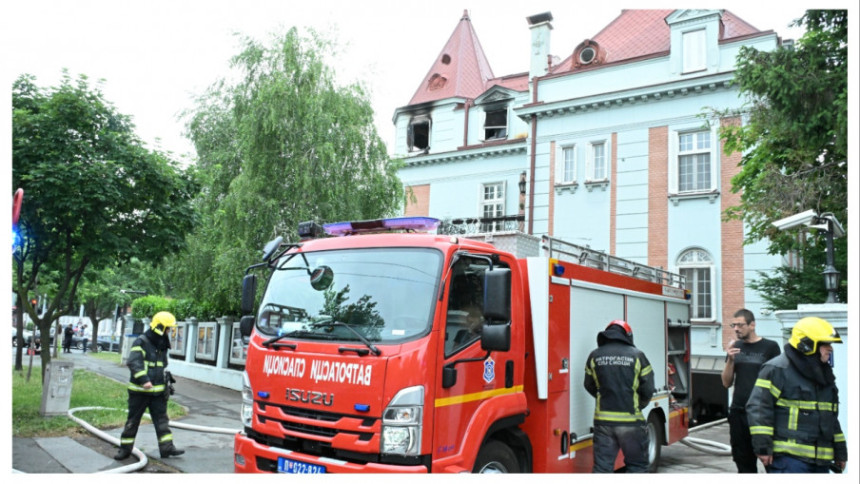 Локализован пожар који је избио у згради амбасаде Пакистана
