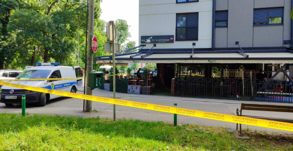 Neidentifikovan predmet bačen na kafić u Brčkom