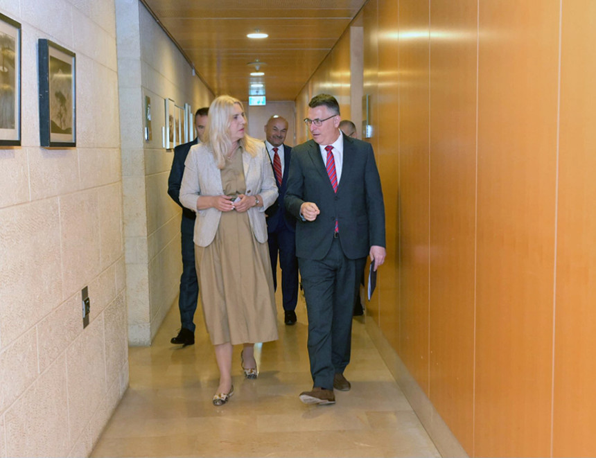 Cvijanovićeva sa Gideonom Sarom o stanju u BiH