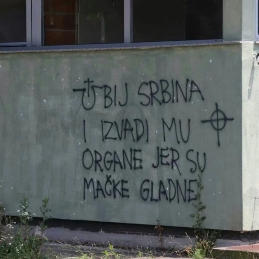 Ubij Srbina, izvadi mu organe, jer su mačke gladne