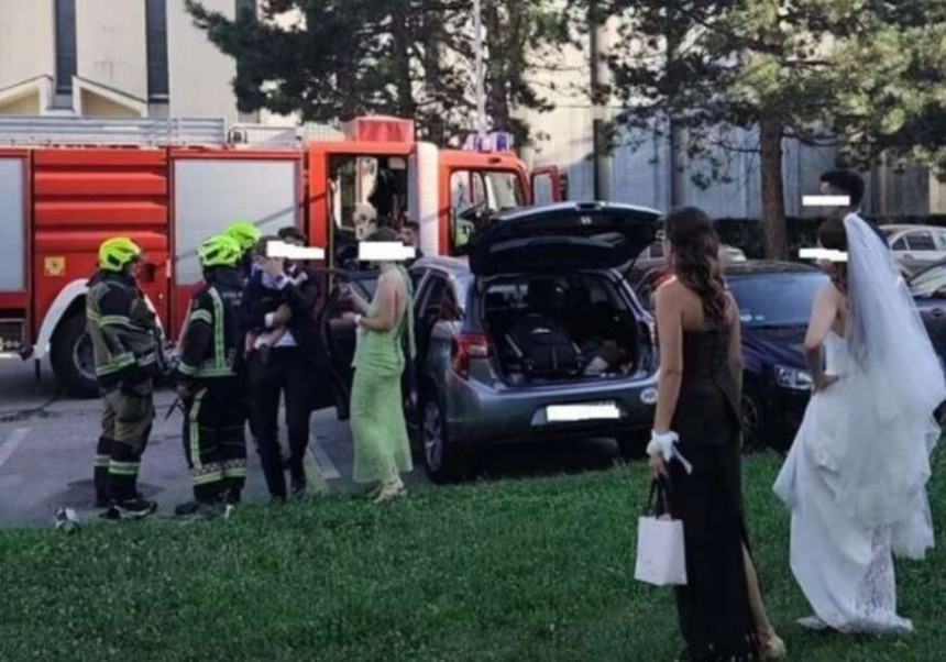 Svadba prekinuta: Vatrogasci hitno spasavali dijete