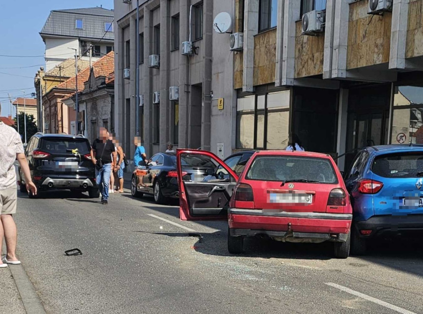Saobraćajna nezgoda u Bijeljini kod glavne pošte