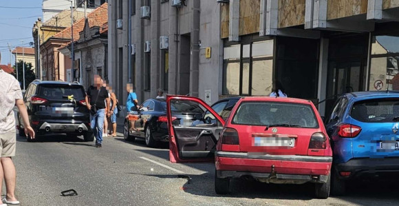 Saobraćajna nezgoda u Bijeljini kod glavne pošte