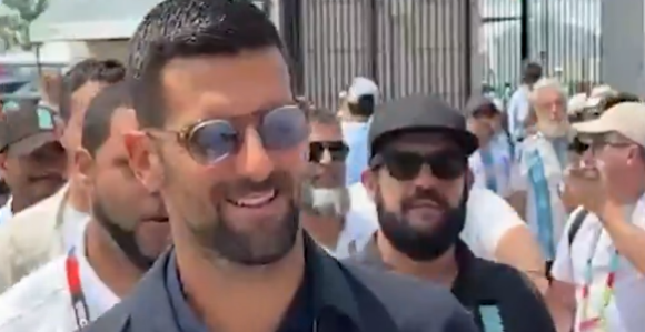 Đoković uživo posmatra duel Španije i Argentine