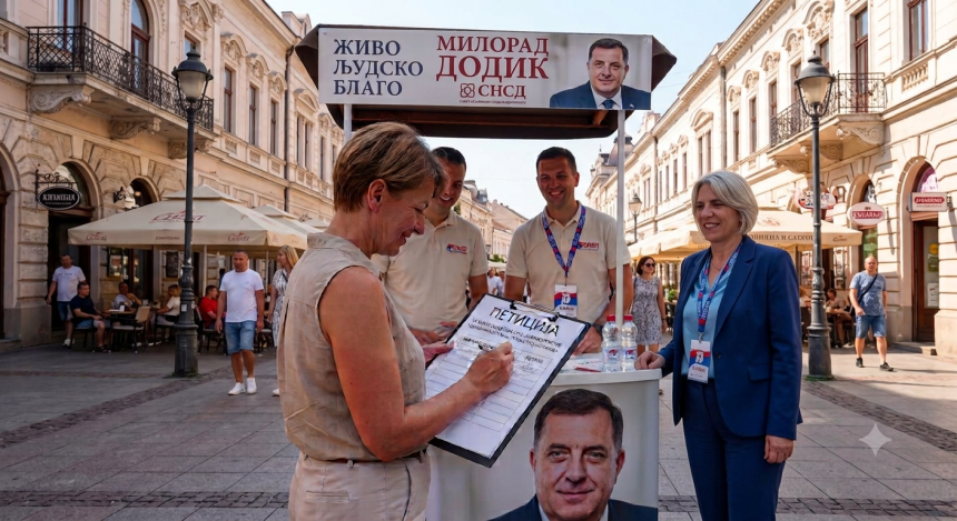 SNSD pokreće peticiju da proglasi Dodika za „živo ljudsko blago“!?