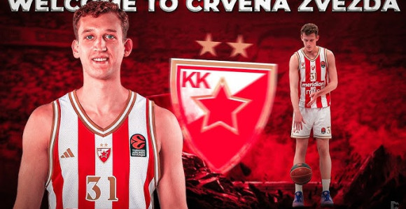 Vojin Medarević novi košarkaš Crvene zvezde