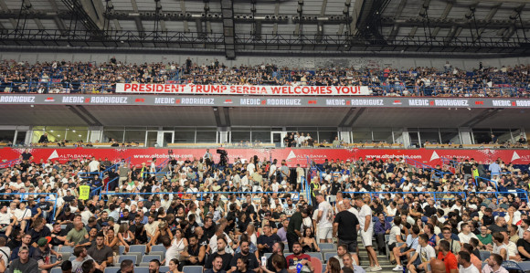 Tramp podijelio snimak sa UFC spektakla u Beogradu, evo zašto