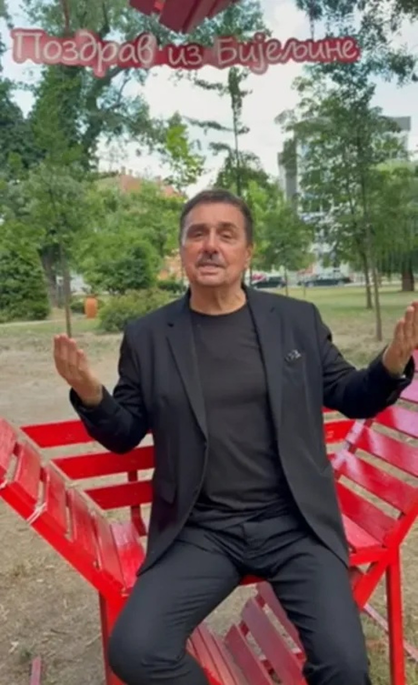 Драган Којић Кеба снимио спот у Бијељини