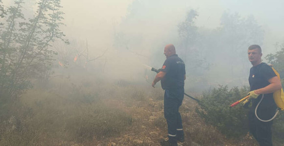 Trebinje: Vatra stigla do preduzeća "Hercegovina putevi"