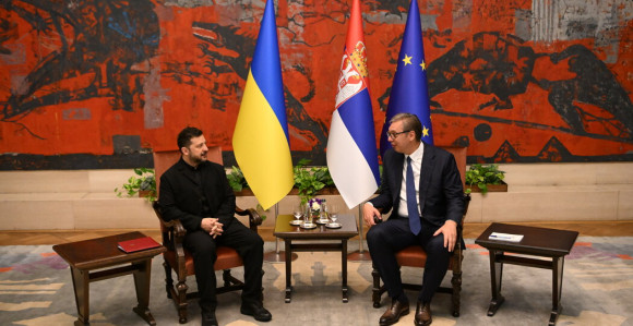Vučić: Sa Zelenskim o unapređenju bilateralnih odnosa i evropskom putu dvije zemlje