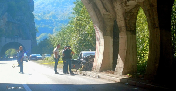 Jedna osoba stradala u saobraćajnoj nesreći kod Višegrada