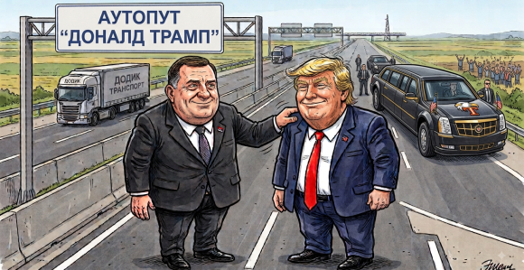 Dodik predlaže da se autoput Banjaluka-Bijeljina zove „Donald Tramp“?!