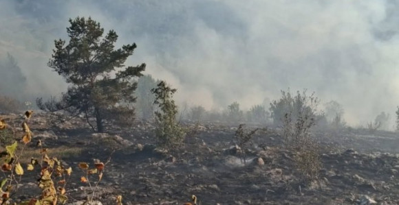 Spriječeno širenje vatre prema većem području Trebevića 
