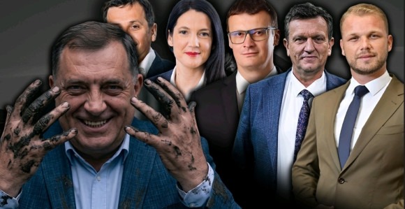 GURANJE U MOČVARU: Režim više i ne glumi poštenje, krajnji cilj im je da SVI "smrde" isto kao oni!