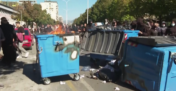 Tokom četiri dana protesta u Albaniji povrijeđeno 156 ljudi