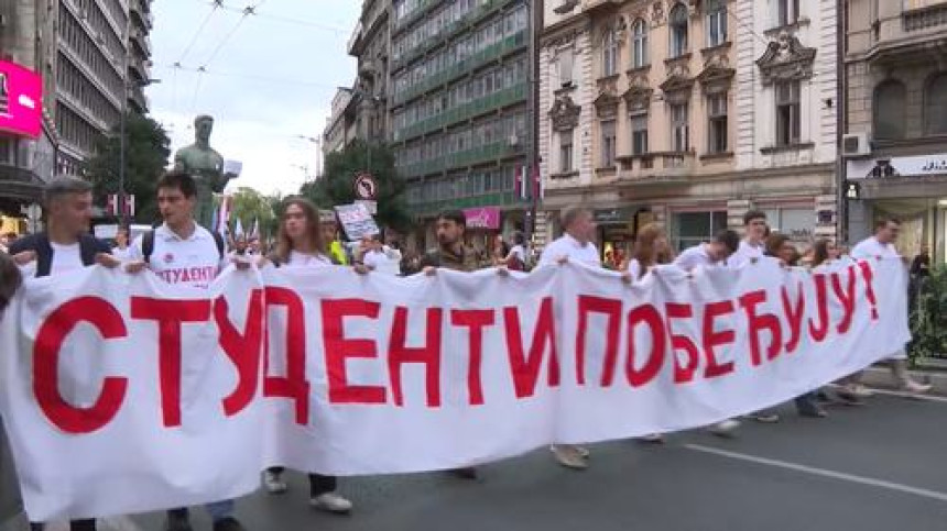 Studenti se prvi put oglasili nakon pobjede na izborima