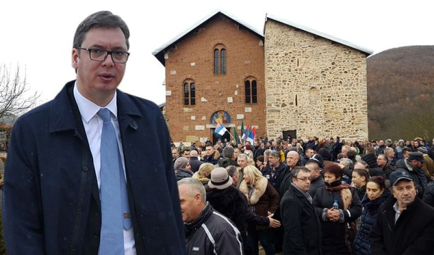 Vučić: Ostanite hrabri na KiM