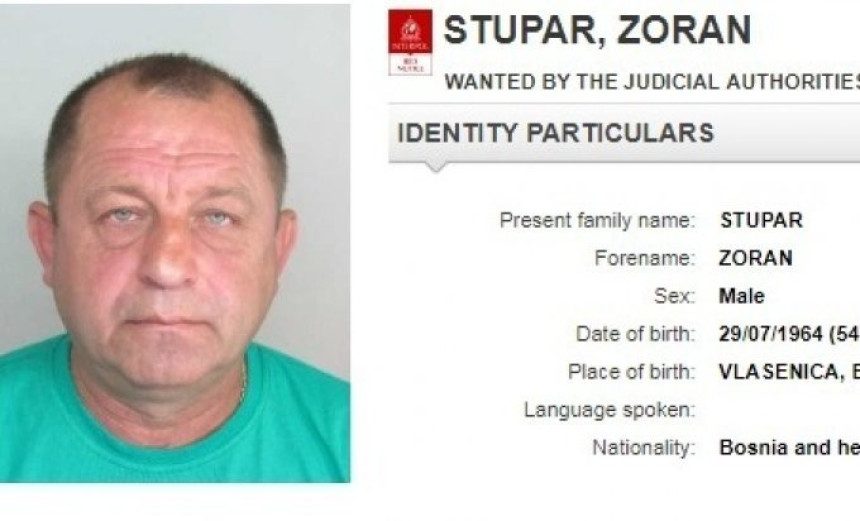 Potjernica za Zoranom Stuparom