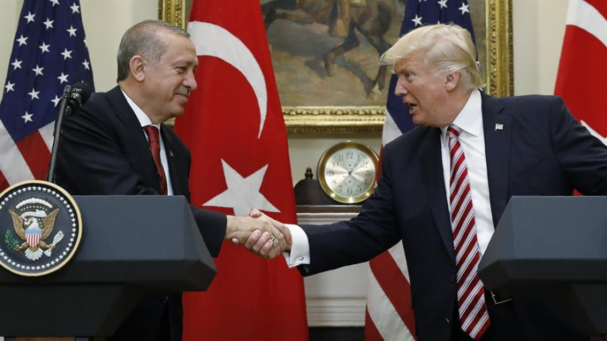 ''Na vezi'': Tramp i Erdogan o Siriji