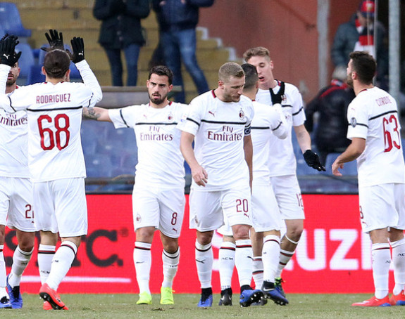 ITA: Milan na "mišiće" slavio u Đenovi...!