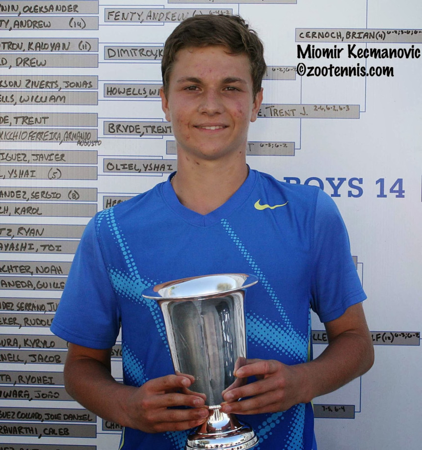 "Kecmanović se divi Novaku, Federer mu prvi heroj"!