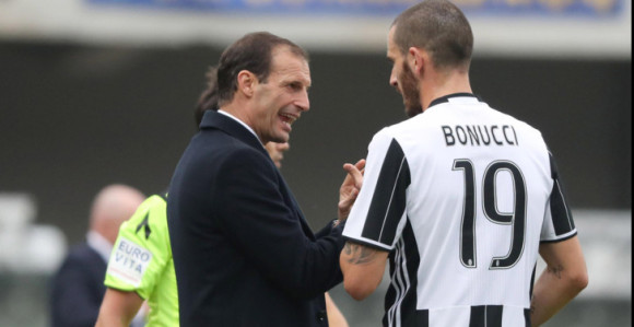 Rat u Juventusu - Bonuči izbačen iz prvog tima!