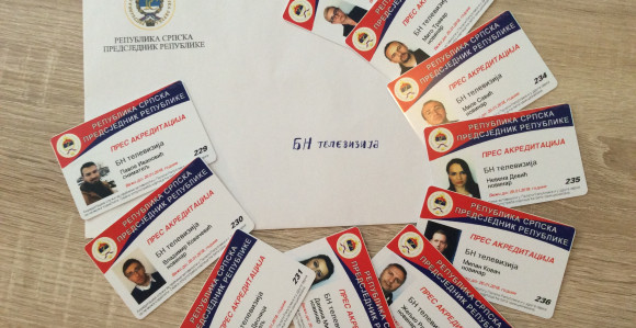 Kabinet Dodika izdao akreditacije BN TV