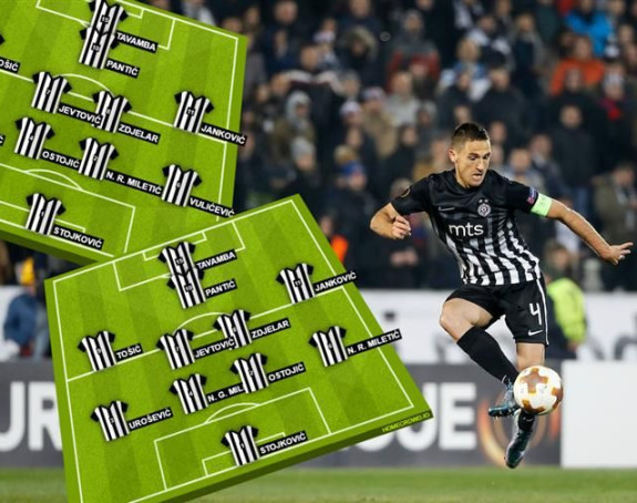 LE: Da li je ovo sastav Partizana za gol u Češkoj?