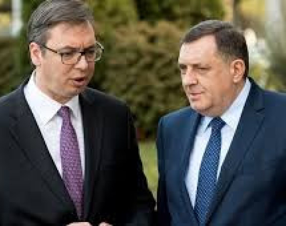  Vučić sa Dodikom u Beogradu 