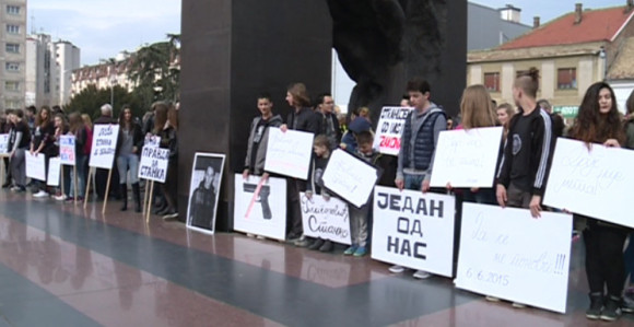 Protest zbog ubistva dječaka u Bijeljini