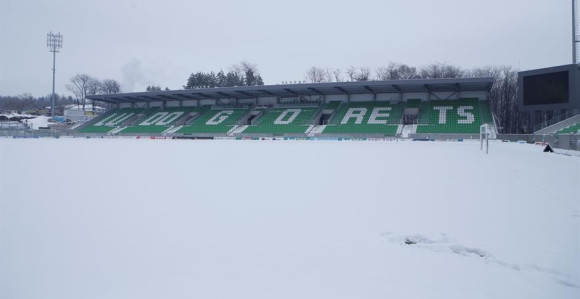 "Ludogorec Arena" i dalje pod snijegom!