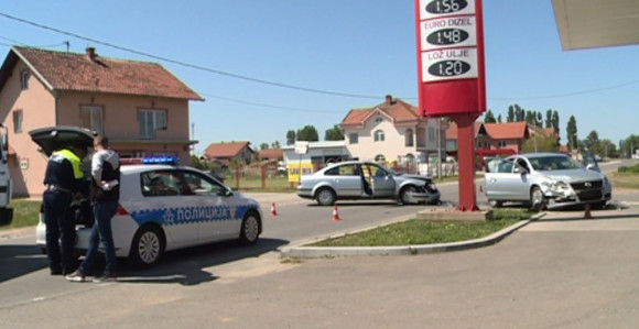 Saobraćajka na putu Bijeljina - Obarska