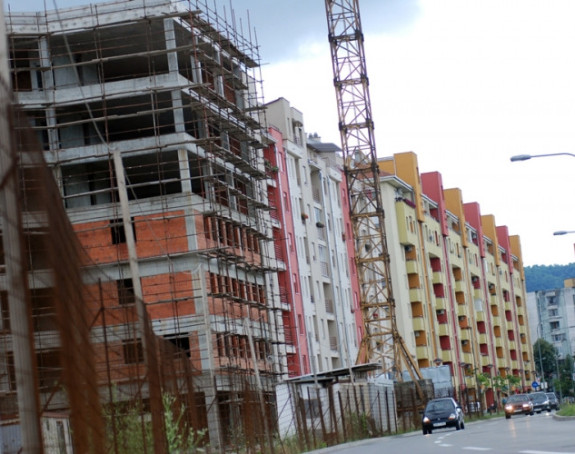 Prepolovljen broj izgrađenih stanova