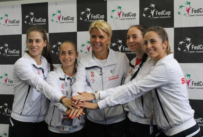 Fed kup, SRB - AUS: Krunić i Barti otvaraju meč u Zrenjaninu!