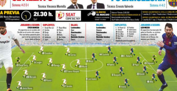 Najava, ŠPA - finale Kupa: Sevilja - Barselona...