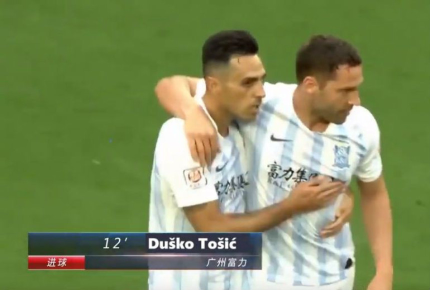 Tošićev prvi gol u Kini, pa debakl Piksijeve ekipe!
